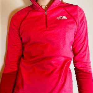North face quarter zip